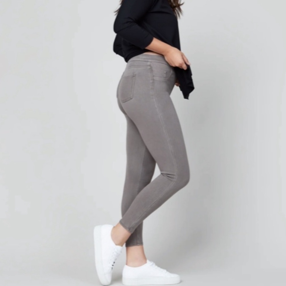 SPANX Jean-ish Ankle Leggings Jean Grey Size XL